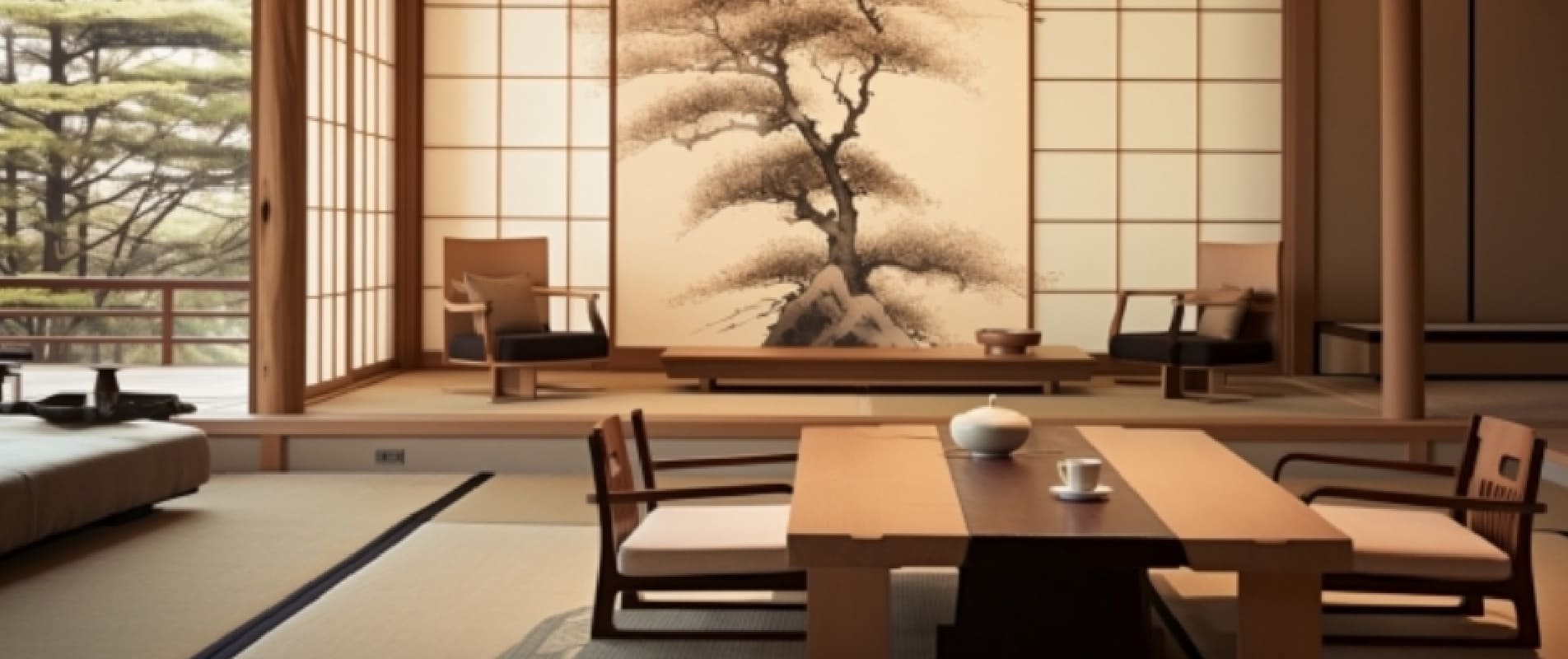 ファミリールームの和室